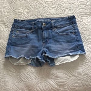 American Eagle Shortie Blue Shorts